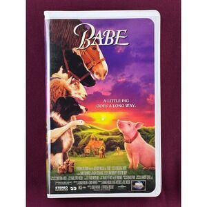 Babe The Movie VHS Tape Family Farm Comedy Film